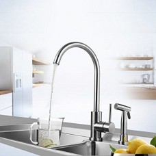 Dhpz Kitchen Mixer Hot And Cold Swivel Sink With Airbrush Pull-Out Vegetable Sink  A - B07D7X59N7